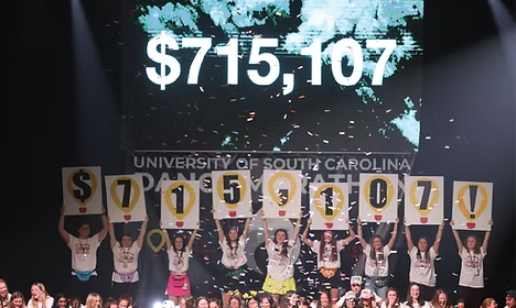 USC Dance Marathon total reveal of $715,107