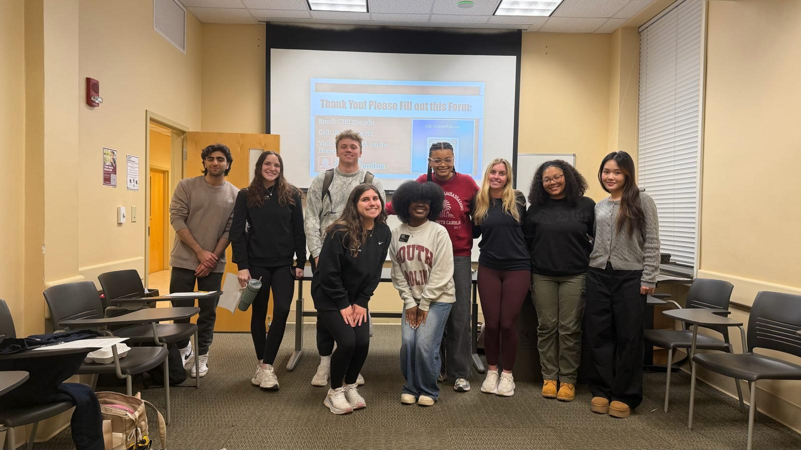 Members after a professional development workshop